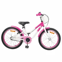 Bicicletă pentru Copii 18 Inci pentru 5-7 ani Roz