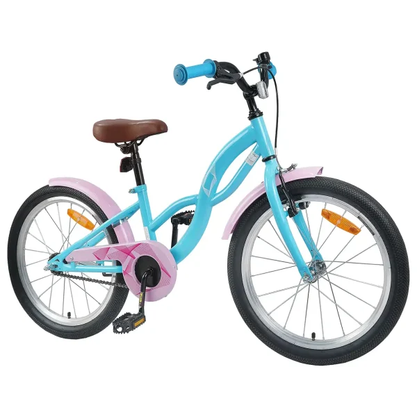 Bicicletă pentru Copii 20 Inci pentru 6-11 ani Albastru deschis
