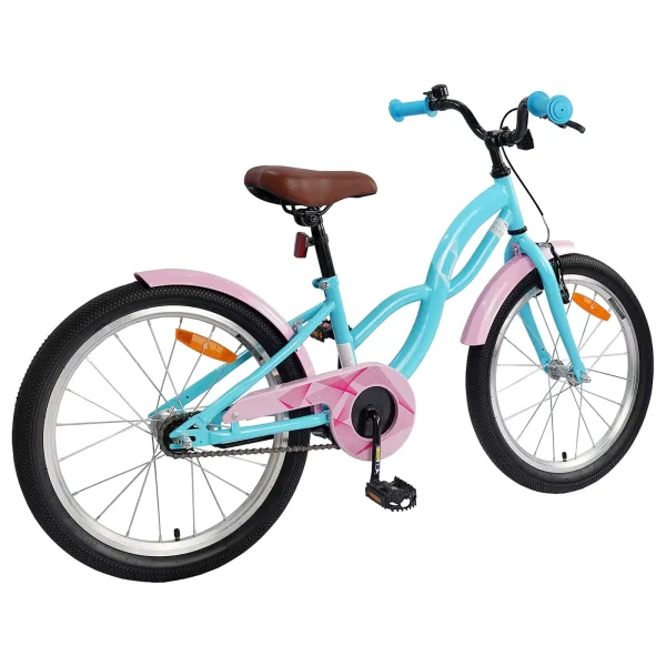 Bicicletă pentru Copii 20 Inci pentru 6-11 ani Albastru deschis