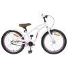 Bicicletă pentru Copii 20 Inci pentru 6-11 ani Alb