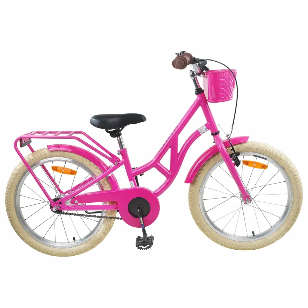 Home 36 Bicicletă pentru Copii 24 Inci pentru 8-12 ani Roz închis