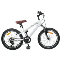 42009741 1 Bicicletă Montană 24 Inci 6-Viteză pentru 8-12 ani Alb