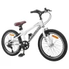 Bicicletă Montană 20 Inci 6-Speed pentru 5-8 ani Alb