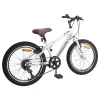 Bicicletă Montană 20 Inci 6-Speed pentru 5-8 ani Alb