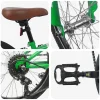 Bicicletă Montană 24 Inci 6-Speed pentru 8-12 ani Verde