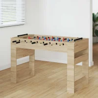 858886 1 Masă de Foosball Stejar Sonoma 125 x 60,5 x 80 cm Lemn compozit
