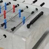 Masă de Foosball Gri Beton 125 x 60,5 x 80 cm Lemn compozit