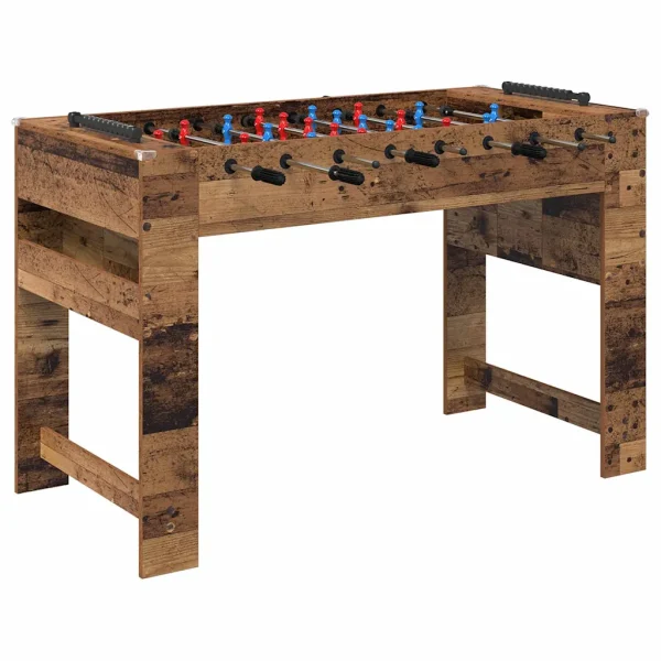 Masă de Foosball Lemn vechi 125 x 60,5 x 80 cm Lemn compozit