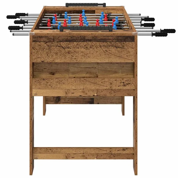 Masă de Foosball Lemn vechi 125 x 60,5 x 80 cm Lemn compozit