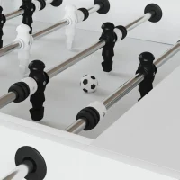 858893 1 Fotbal de Masă 12 pcs Alb 3,6 x 3,6 cm Polipropilenă
