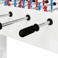 858899 1 Mânere fotbal de masă 10 pcs Negru 2,8 x 2,8 x 9,3 cm PP
