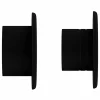 Stoppers pentru masă de fotbal 10 pcs Negru 3 x 3 x 1,4 cm HIPS
